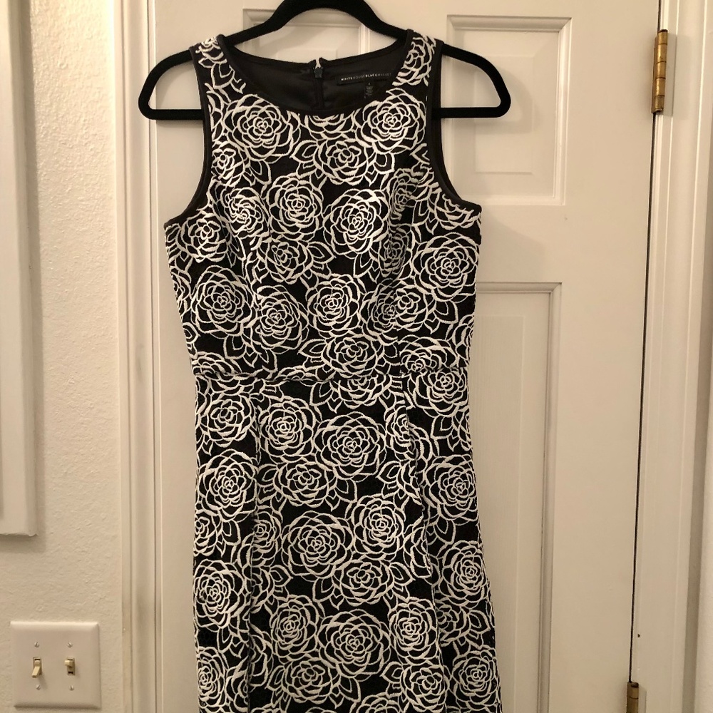 White House Black Market lace dress, size 4